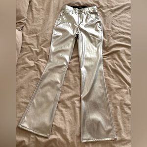 Silver Metallic Flares